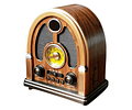 Radio Vintage Retro Fox Tech FX-259BT AM/FM/SW Altavoz, Bluetooth Alta Sencibilidad