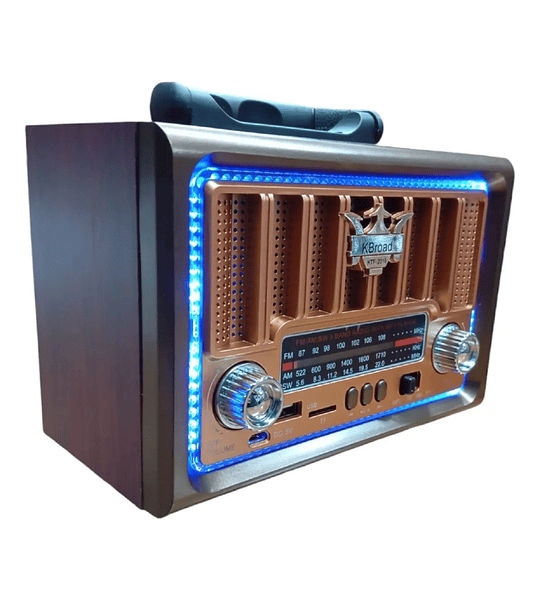  Radio KBroad KTF-2016 Bluetooth AM/FM/SW y Reproducción USB/TF
