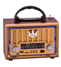  Radio KBroad KTF-2016 Bluetooth AM/FM/SW y Reproducción USB/TF
