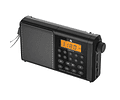 Radio Portátil KBroad KTS-1715 – 3 Bandas con Parlante Integrado