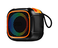 Parlante Bluetooth Portátil RGB con Luces LED, USB, AUX, TF y Batería Recargable
