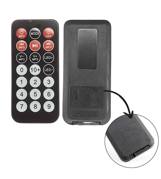 Bombillo LED Parlante Bluetooth 10W con MP3 y Control Remoto – GO Products