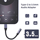 Convertidor Cable Adaptador Tipo C A Salida Tipo Audio Jack