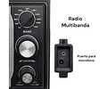 Radio Multibanda TopSonic TS-R208AC – 11 Bandas AM/FM/SW