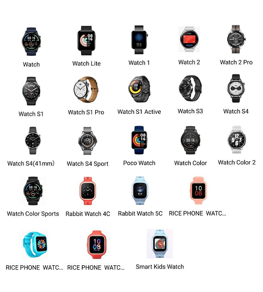 Hidrogel Xiaomi Mi Watch Protector de Pantalla Smartwatch Irrompible (Elegir Modelo)