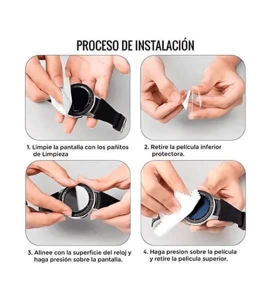 Hidrogel Xiaomi Mi Band Protector de Pantalla Smartwatch Irrompible (Elegir Modelo)