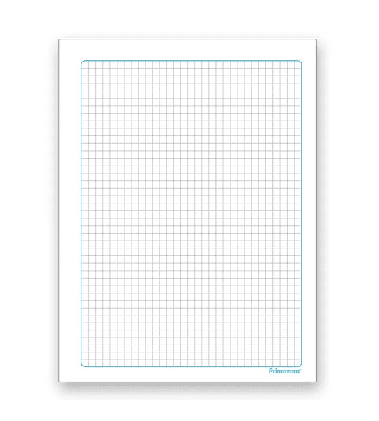 Cuaderno Cuadriculado 100 hojas Cosido Primavera Disney