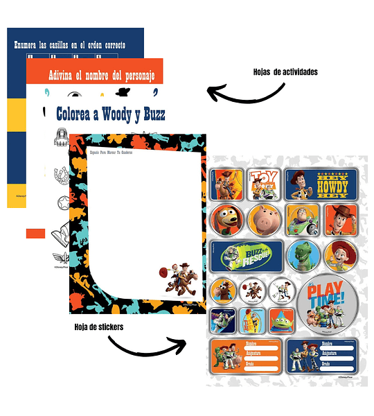 Cuaderno Cuadriculado 100 hojas Cosido Primavera Disney