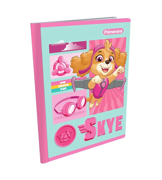 Cuaderno Cuadriculado 100 hojas Cosido Primavera para niños y niñas