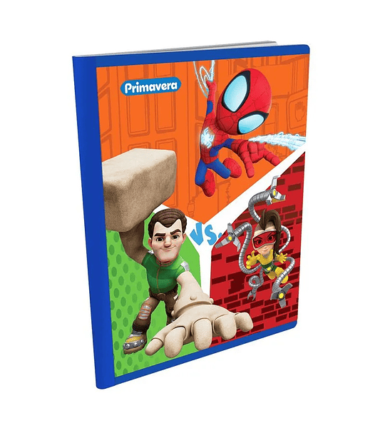 Cuaderno Cuadriculado 100 hojas Cosido Primavera para niños y niñas