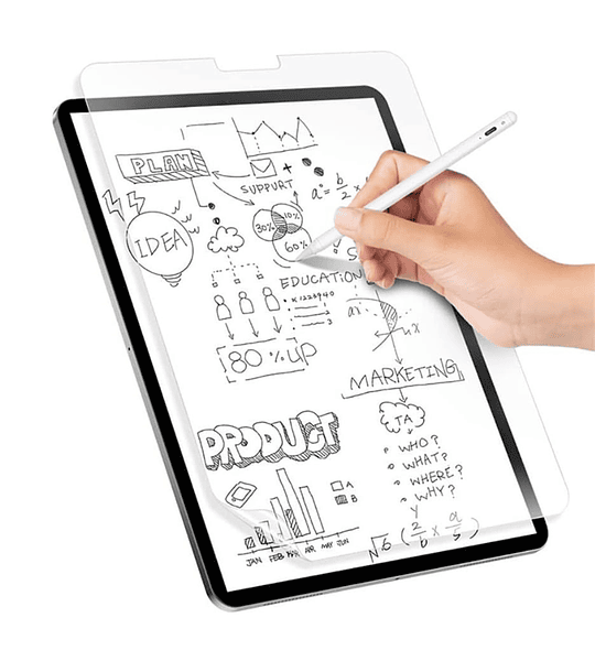  Samsung Tab S10 FE Plus 13.1" Protector de Pantalla Vidrio Paper-Feel