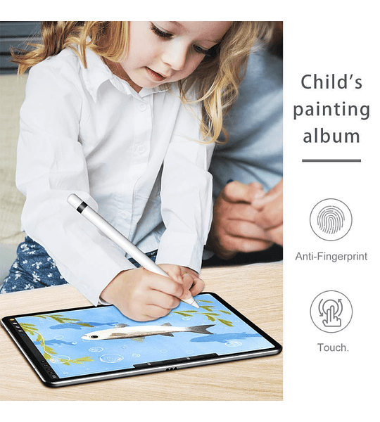 Lenovo Pad Pro 12.7" Protector de Pantalla Vidrio Paper-Feel