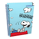Cuaderno Snoopy, Mafalda y Pantera Rosa Argollado 80 Hojas | Coleccionable | Cuaderno Escolar y de Regalo Feria Escolar 2026