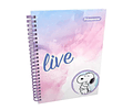 Cuaderno Snoopy, Mafalda y Pantera Rosa Argollado 80 Hojas | Coleccionable | Cuaderno Escolar y de Regalo Feria Escolar 2026