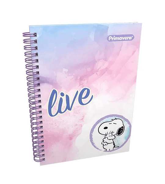 Cuaderno Snoopy, Mafalda y Pantera Rosa Argollado 80 Hojas | Coleccionable | Cuaderno Escolar y de Regalo Feria Escolar 2026