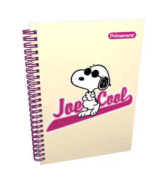 Cuaderno Snoopy, Mafalda y Pantera Rosa Argollado 80 Hojas | Coleccionable | Cuaderno Escolar y de Regalo Feria Escolar 2026