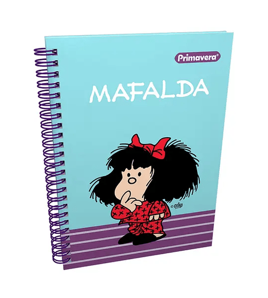 Cuaderno Snoopy, Mafalda y Pantera Rosa Argollado 80 Hojas | Coleccionable | Cuaderno Escolar y de Regalo Feria Escolar 2026