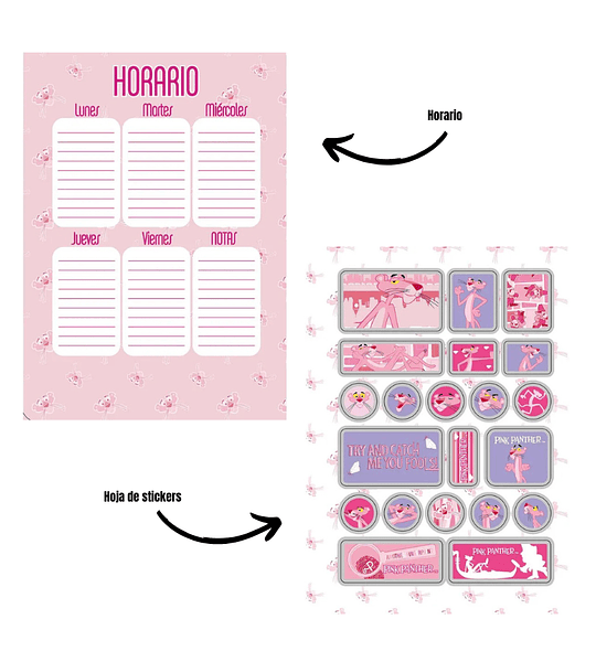 Cuadernos Pasta Dura Marca Primavera | Mafalda, Pantera Rosa y Diseños Inspiradores | Cuaderno Cosido para Notas y Diario