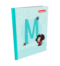 Cuaderno Cuadriculado 100 hojas Cosido Primavera Mafalda