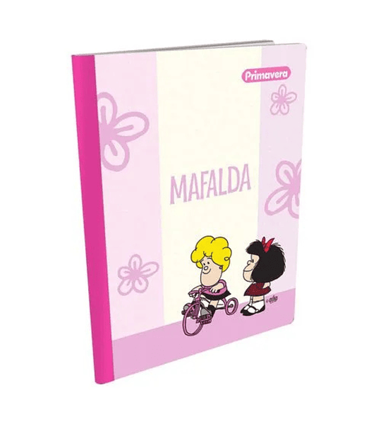 Cuaderno Cuadriculado 100 hojas Cosido Primavera Mafalda