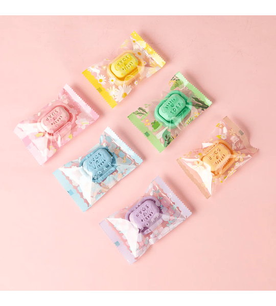 Gomas de Borrar Tipo Jabón Diseño Cute – Set Coleccionable de Papelería Hermosa