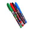  Esfero Avengers Gel 0.5 mm Tinta Negra Diseño Premium