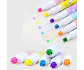 Resaltadores De Colores Con Punta En Forma De Estrella