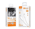 Cable C a C 65W Carga Rápida Trenzado 2 Metros Reforzado LDNIO LC902c