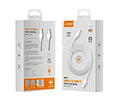 Cable C a C 65W Carga Rápida 2 Metros Reforzado LDNIO LC122C