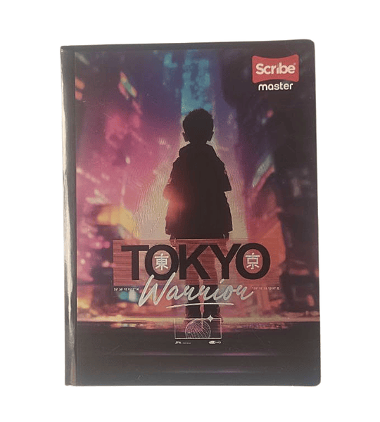 Cuaderno Cosido Scribe Master 100 Hojas Cuadriculado Diseños Juveniles