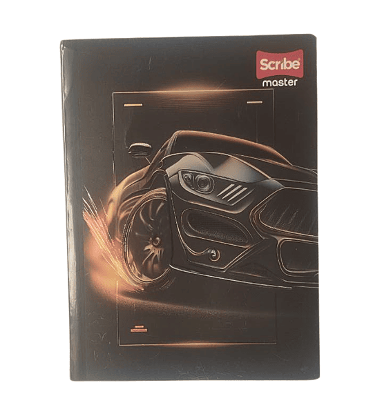 Cuaderno Cosido Scribe Master 100 Hojas Cuadriculado Diseños Juveniles