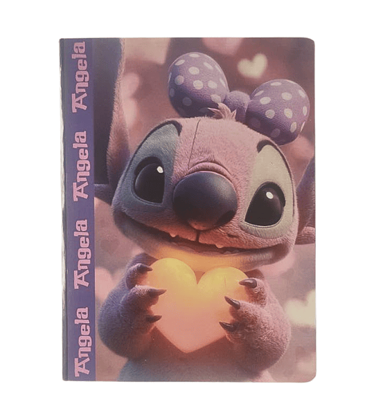 Cuaderno Cosido 100 Hojas Cuadriculado Diseños Juveniles