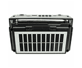 Radio Portátil KBroad KTF-2209 Solar AM FM SW USB TF Recargable con Panel Solar