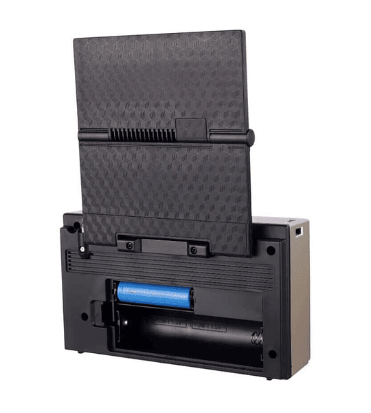 Radio Portátil KBroad KTF-2211 AM FM SW Recargable con Panel Solar USB MicroSD