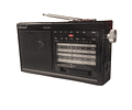 Radio Portátil KBroad KTF-2211 AM FM SW Recargable con Panel Solar USB MicroSD