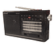 Radio Portátil KBroad KTF-2211 AM FM SW Recargable con Panel Solar USB MicroSD