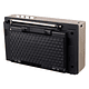 Radio Portátil KBroad KTF-2211 AM FM SW Recargable con Panel Solar USB MicroSD