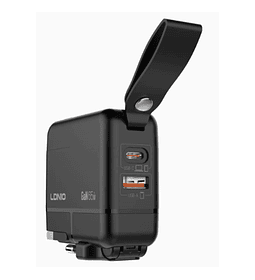 Cargador Adaptador Internacional Viaje 65W GaN Turbo | USB-C PD + USB-A QC 