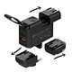 Cargador Adaptador Internacional Viaje 65W GaN Turbo | USB-C PD + USB-A QC 