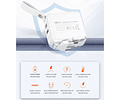 Cargador Adaptador Internacional Viaje 65W GaN Turbo | USB-C PD + USB-A QC 