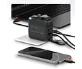 Cargador Adaptador Internacional Viaje 65W GaN Turbo | USB-C PD + USB-A QC 