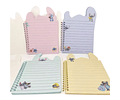 Libreta Argollada troquelado Infantil Personaje – Diseño Especial