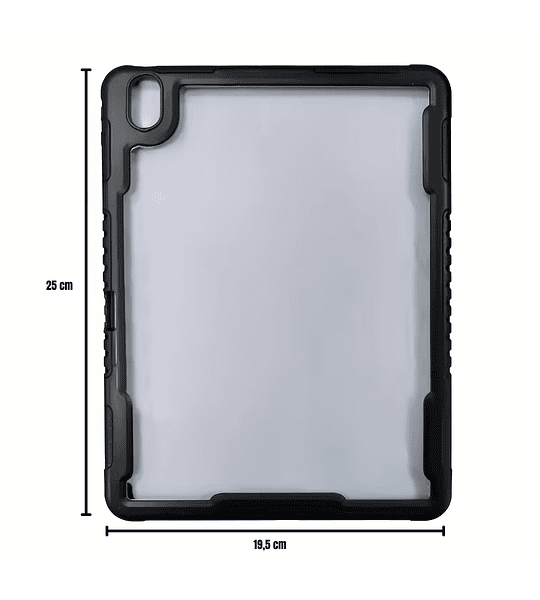 Funda iPad 10 Generación 2022 Antigolpes Transparente con Bordes Reforzados