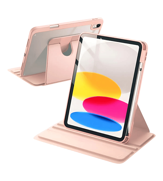 Funda iPad 10ª Generación 2022 con Tapa Magnética Soporte y Porta Lápiz – Protección 360°