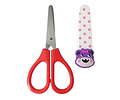 Tijeras Escolares Infantiles con Protector Diseño Animal