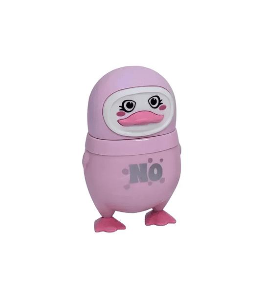 Tajalápiz con Borrador 3 en 1 Diseño Pingüino Cute Escolar con Depósito