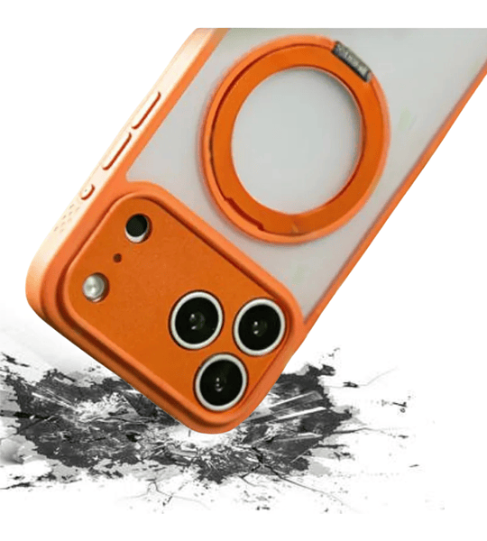  iPhone 17 Pro Funda Americana Soporte Giratorio 360° Magnetico Protección Total Camara