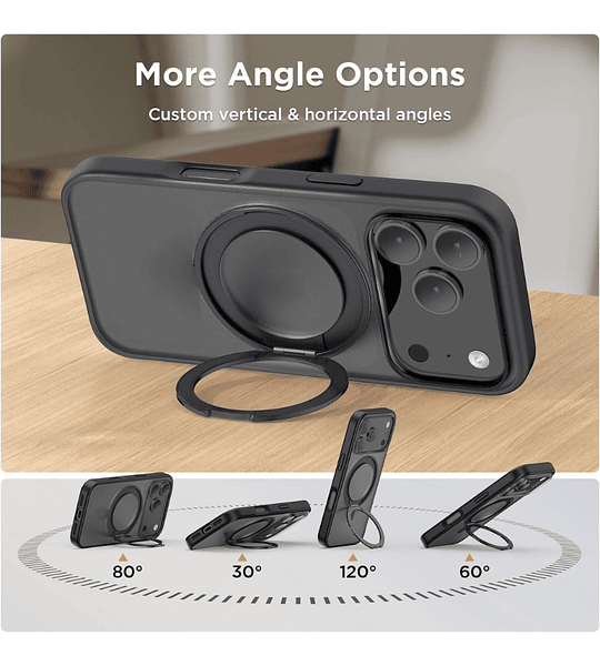 Samsung S26 Ultra Funda Americana Soporte Giratorio 360° Magnetico Protección Total Camara- COPIAR