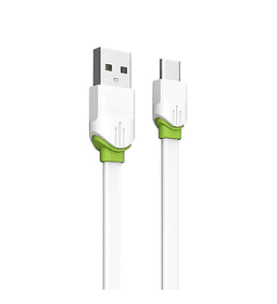 Cable LDNIO LS-35 USB a Tipo C 2 Metros Carga Rápida 2.4A Transferencia de Datos