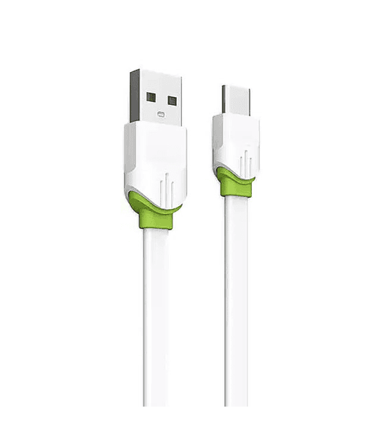 Cable LDNIO LS-35 USB a Tipo C 2 Metros Carga Rápida 2.4A Transferencia de Datos